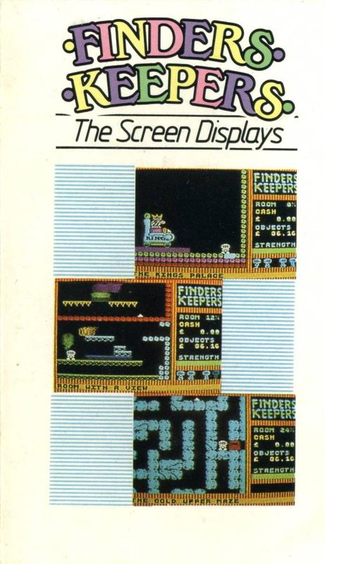 Finders Keepers box art for MSX